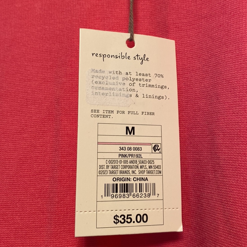 Brand New A New Day Pink Sleeveless Maxi Dress…size M - Picture 6 of 6